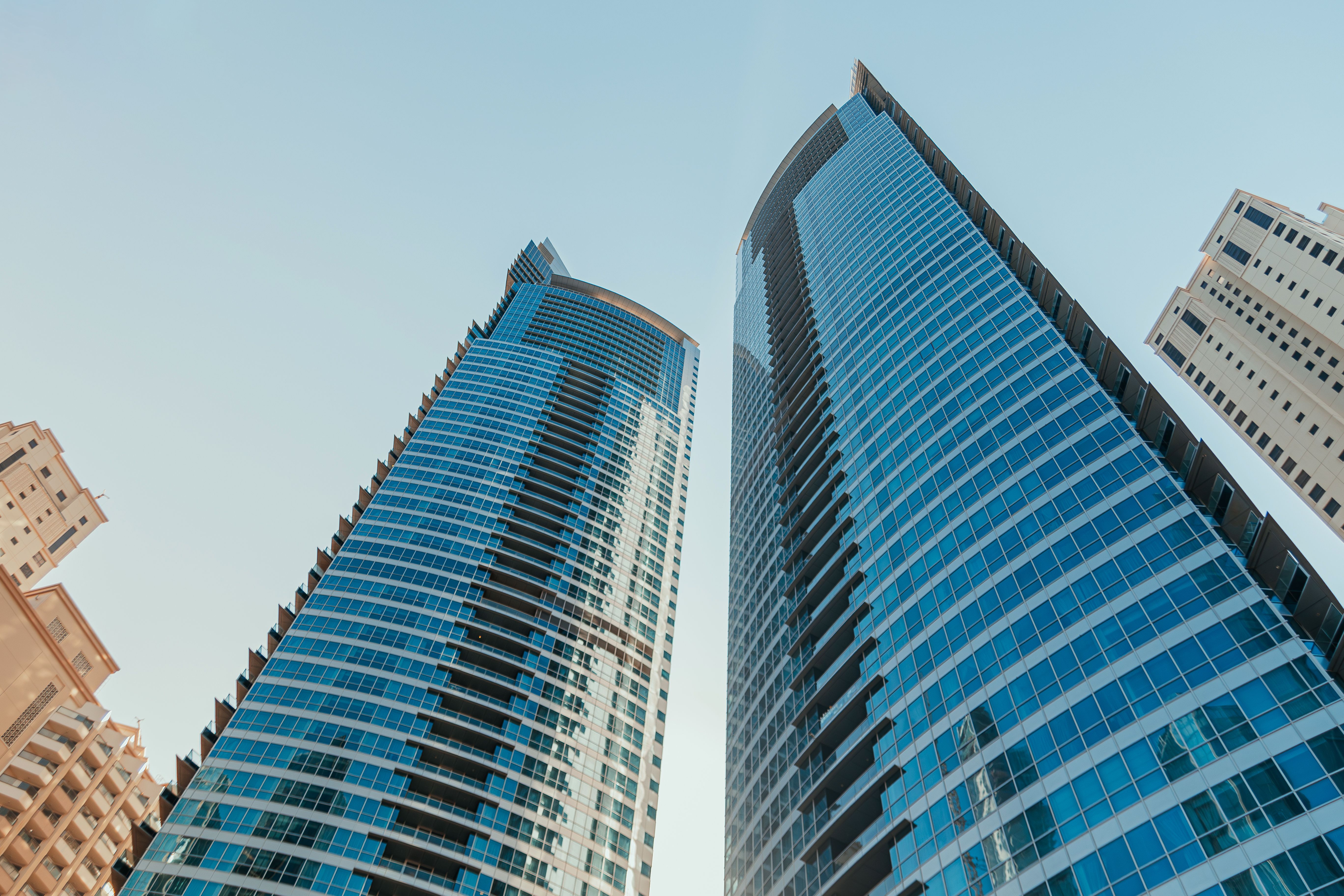 Luxury Dubai building exterior